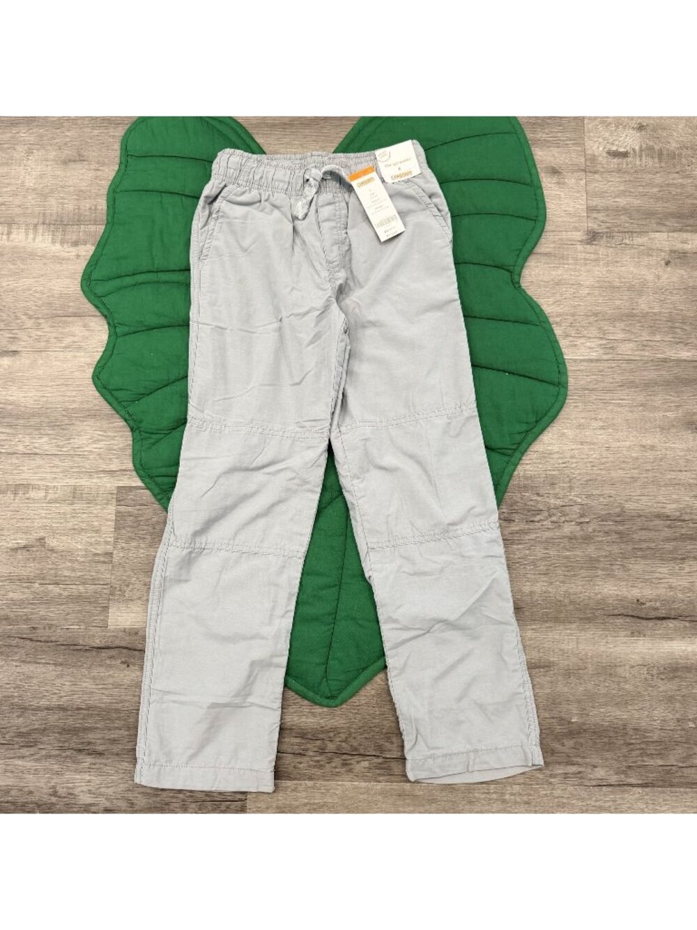 Gymboree Boys 8 The Gymster Gray Lined Straight Leg Pants